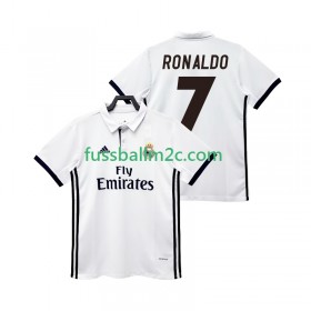 Fußballtrikots Real Madrid CRISTIANO RONALDO 7 2017 Retro Heim Trikotsatz 2018